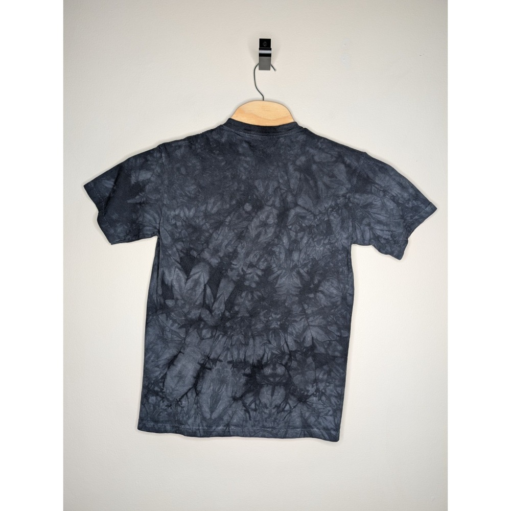 The Mountain Snarling Alpha Wolf‎ T Shirt Small Gray Black Tie Dye 2009 USA - Picture 3 of 8